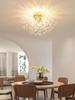 Modern Dandelion Crystal Beads Living RoomDining Room Bedroom, Ceiling Lighting Fixture Light Luxury Firefly G9LED Bulb