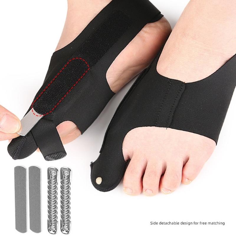 Adjustable Big Toe Straightener Brace 2Pcs Bunions Relief Splint For Men Women Correct Toe Alignment Day Night