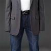 Men's Dark Blue Flare Jeans – Mid Rise Bootcut with 5-Pocket & Retro Style, Perfect for Casual Daily & Streetwear Fashion