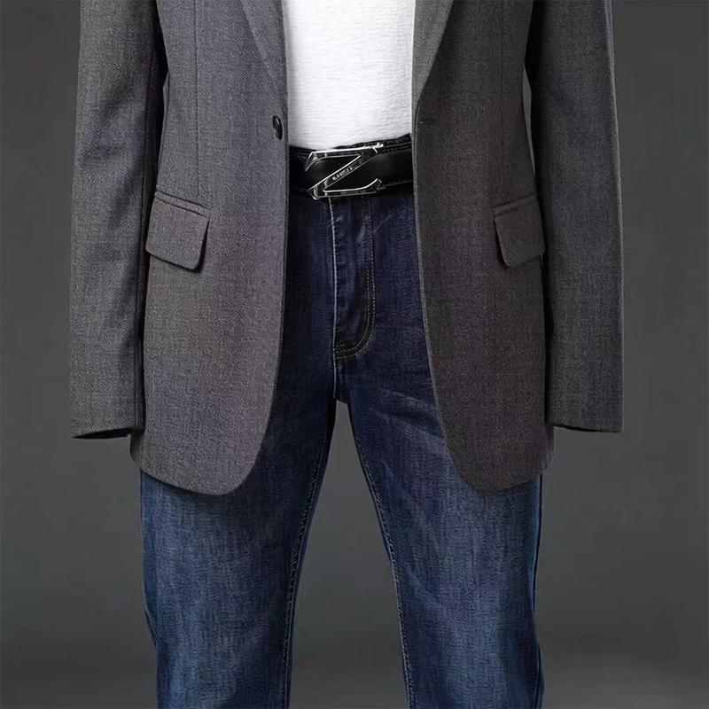 Men's Dark Blue Flare Jeans – Mid Rise Bootcut with 5-Pocket & Retro Style, Perfect for Casual Daily & Streetwear Fashion