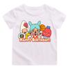 Toca Boca World Kawaii Cotton T-shirts Short Sleeve Boys Girls Children T Shirt Graphic Printing Clothes