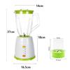 1500ML Nutrition Machine Juice blenders Fruit Juicer Mixer Timer-Blenders Ice-Crusher Food-Processor 18x37x14x16.5cm