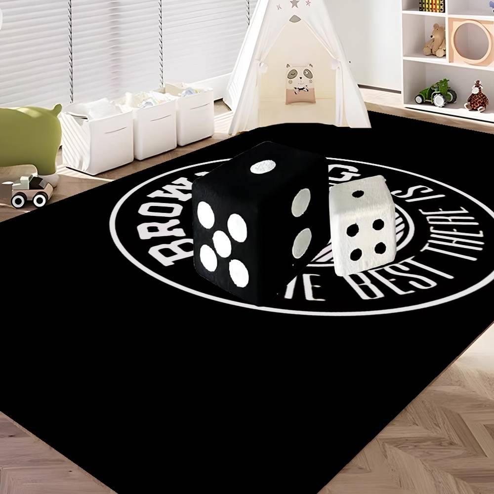 B-Browning Logo Kitchen Mat Kids Room Bedroom Decoration Balcony Anti-Slip Doormat Living Room Alfombra