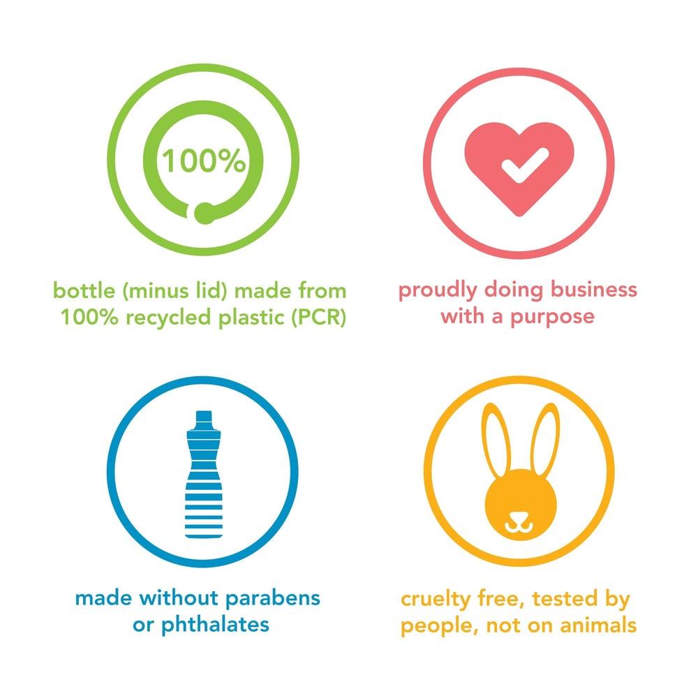 Hard Floor Cleaner Plant-Based Biodegradable No Rinse Ergonomic Spray Lemongrass Indoor Use Linoleum Vinyl Tile Laminate