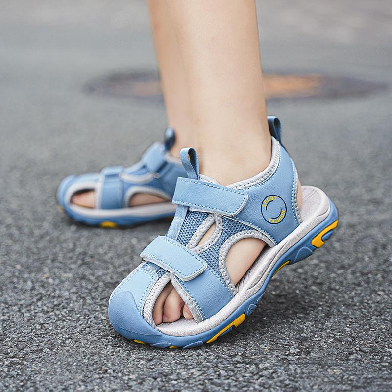 Children's Shoes Casual Shoes Trend Shoes  Children's Trend All-Match Casual Fashion Rotating Button Shoes Children's Outdoor Sandals