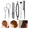 Twist Hair Roller Pull-through Hair Needle Hair Braiding Tools Hair Braider Kit Hair Dispenser