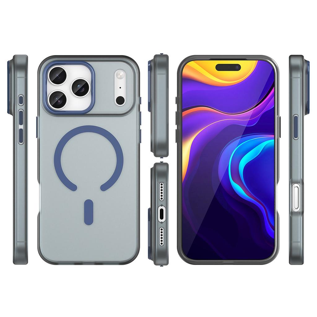 iPhone 17 Pro Magnetic Abrasive MagSafe Case - Matte Blue