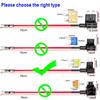 KILIGEN 6pcs 24V Micro 2 Circuit Fuse Tap Kit, Automotive Flat Type