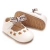 0-1Year Baby Shoes Infant Pre-Walker Shoes Girls Princess Bow Shoes Cute Breathable Flower Soft Sole Casual Sports Footwear