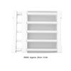 Closet Tension Shelf Expandable Nail   Cabinet Divider Storage Rack for Wardrobe Cupboard