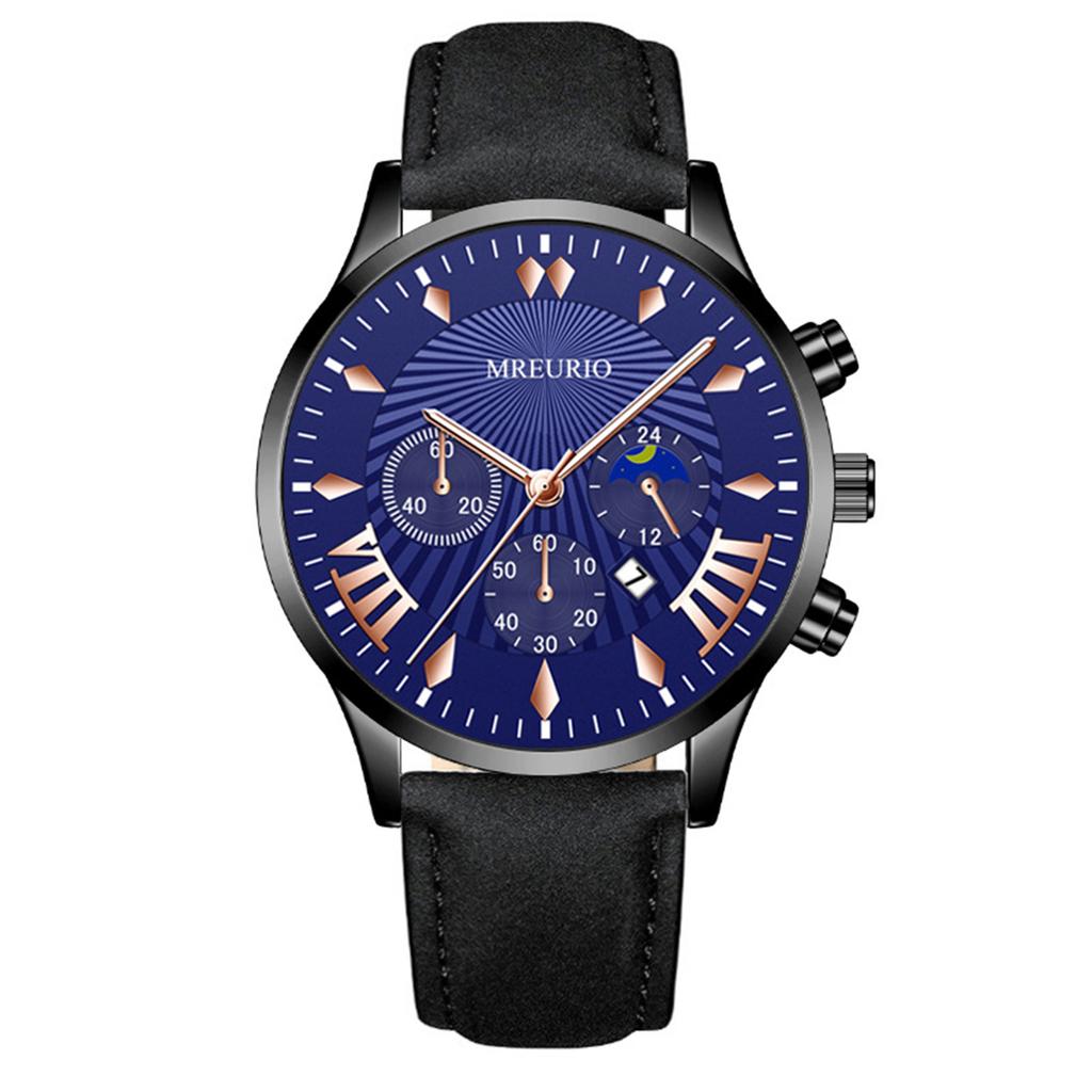 Men's Luminous Running Alarm Clock Watch