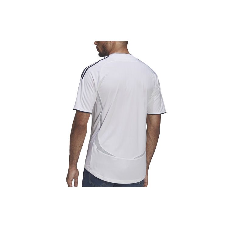 Adidas Real Madrid Football Kit Short Sleeve Jersey Men Tops White H18498