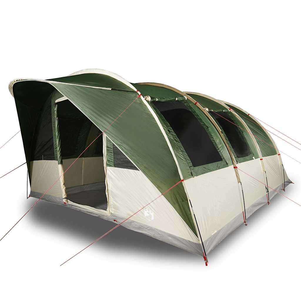 Vidaxl Tourist Tent, 5-Person, Tunnel, Green, Waterproof