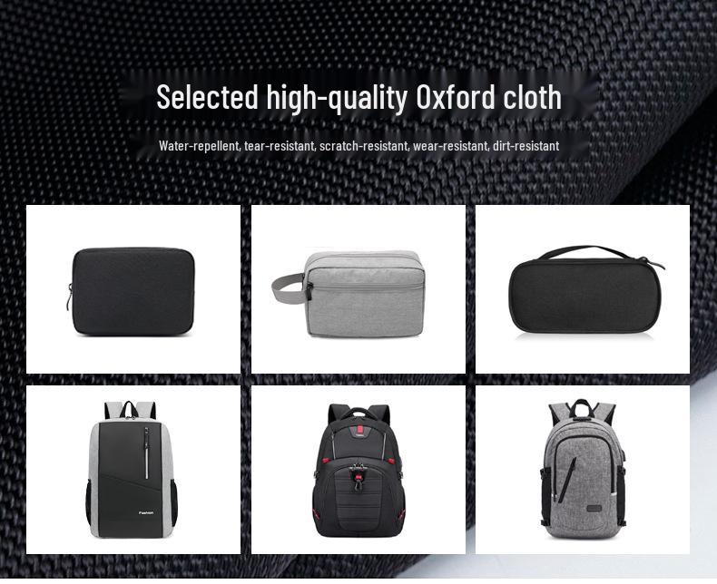 Digital Accessories Storage Bag: Removable Mobile Phone, Earphone, Makeup, Mouse & Data Cable Organizer