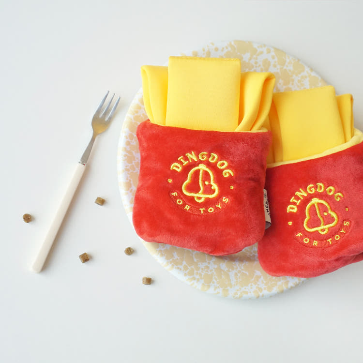 Dingdok Nosework French Fries - Difficult Toy, Highest Difficulty, Rustle