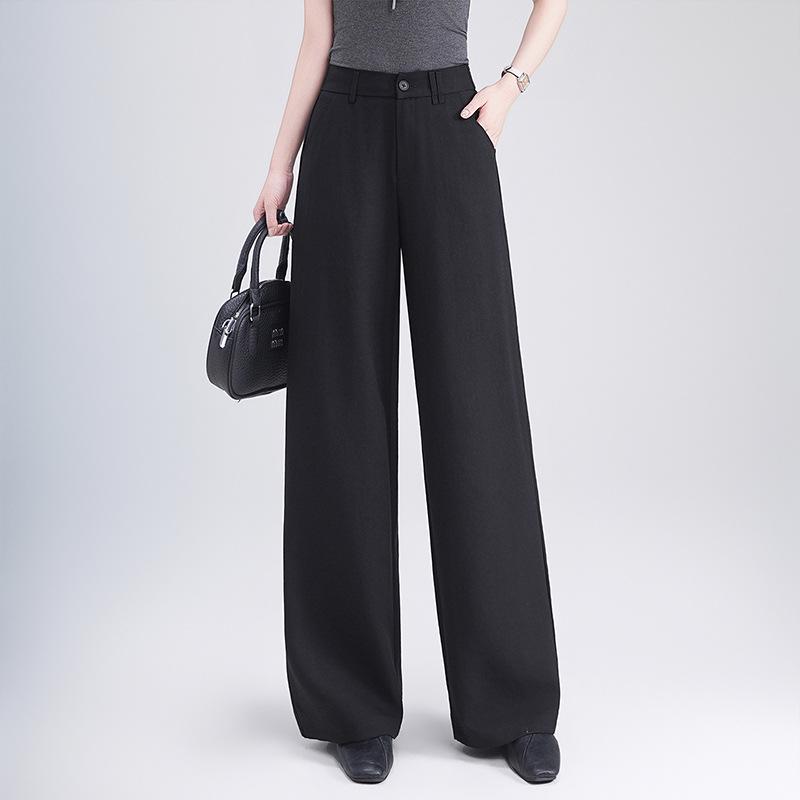 Chic Women s Linen Wide-Leg Trousers - Spring/Autumn 2026 Collection 33