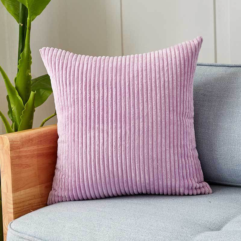 Kissenbezug aus Cordstoff Ins Style Gerader Samt Sofamodellzimmer Hotel Bed and Breakfast Kissen Rücken