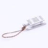 1Pc Dollhouse Miniature Wooden Sledge Christmas Tree Craft Pendant Mini Solid Sleigh Wood Small Scene Hanging Xmas Gift Decor