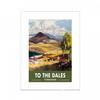 Railway Museum To The Dales Yorkshire Print