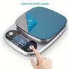 1pc Precision Digital Kitchen Scale LED Display Panel Food Scale Professional  Four Measurement Units for Baking and Cooking