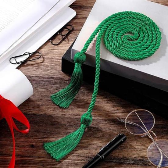 Maturitní šňůry se střapcem 67 palců Národní vyznamenání Pletené šňůry pro vysokoškolské absolventy Bakalář Mistr Doktor Maturitní ceremonie