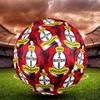 Leverkusen Germany  Indoor Soccer Ball Colorful All Ages Machine Stitched PVC Competition Ready Durable High-Bounce SIZE 5 Football.