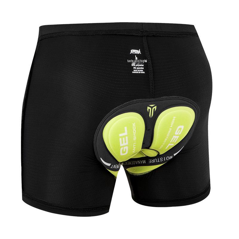 

Jepozra 5D Upgraded Cycling Underwear with Silicone Pad for Adults Medium чорний