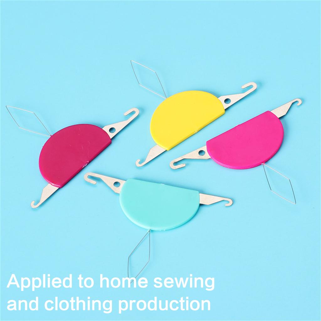 3 In 1 Needle Threader Hook Needle Threader Quick Threading Tool Machine Threading Tool For Hand Sewing Needlework