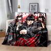 2026 New Babymetal Combination Printed Plush Soft Blanket Home Sofa Bed Warm Office Travel Picnic Flannel Blanket Bed Cover Gift