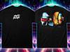 Summer Men T-shirts Anime Leiji Matsumoto Print T-shits Oversized Y2k Short Sleeve Rock Punk Casual Cotton Top Tee Male Clothes