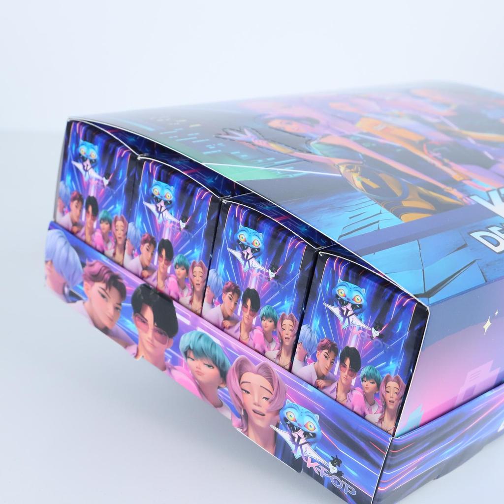 In Stock: Demon Slayer KPOP Figure Series Soft Rubber Keychain Pendant & Blind Box Ornament.