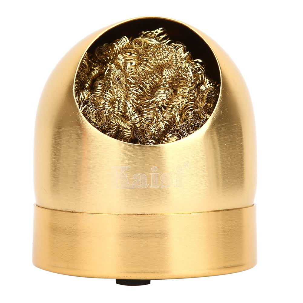 Solder Tip Cleaner Wire Soldering Iron Cleaning Holder Base Stand