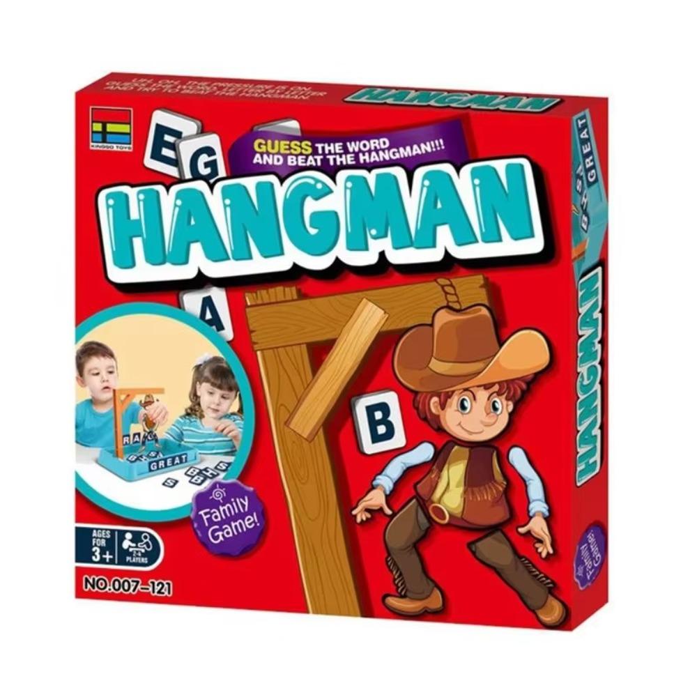 Develop Intelligence Magnetic Hangman Board Games Interactive Word Travel Game  Table Top красный