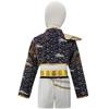 Kids Girls POP Singer Rumi Printing Party Cosplay Costume Children Super Star Stage Show Top Shorts Jacket Set Dress Up Halloween Outfit