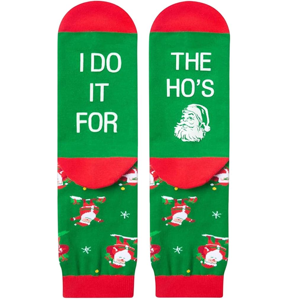 Christmas Gift Socks Cartoon Fun Floor Socks Casual Sports
