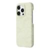 For iPhone 14 Pro Max Case Velvet Texture Leather + PC Phone Back Cover