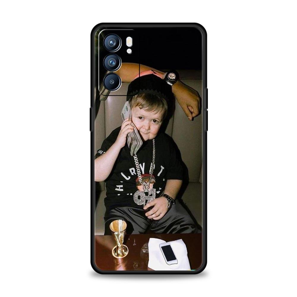 Funny Hasbulla Phone Case For Oppo Reno8 Reno7 Reno6 Pro A54 5G Find X6 X5 A53 A52 A9 A15 A95 A17 A16 A76 A74 A57 A31 Cover