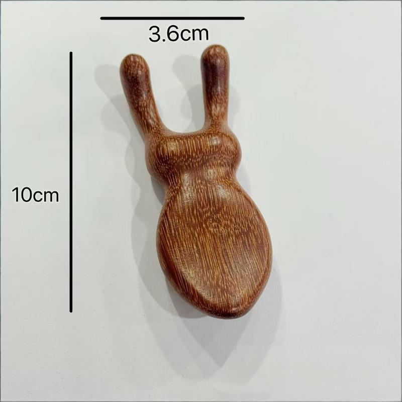 1 Stück Sandelholz Gesichts-Massagegerät Nase & Gesichtsmassagegerät - Augenentlastungswerkzeug Schnecken Gesichts-Meridian-Massage