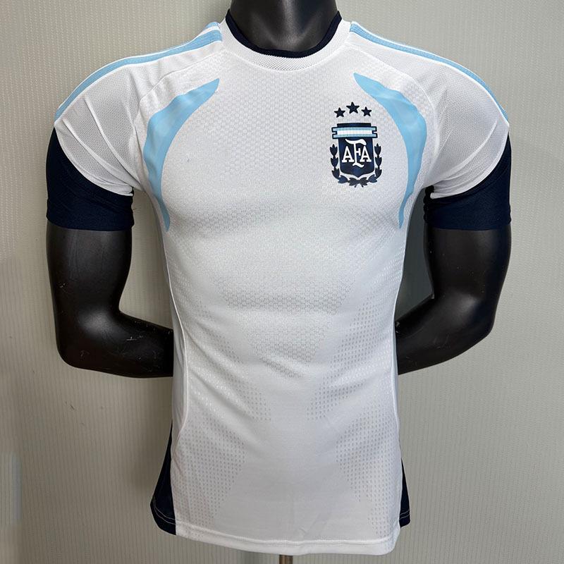 Argentina National Team World Cup 26-27 Training Jersey - Short Sleeve Football Shirt Extra Large белый