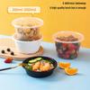 Disposable Round Takeaway Food Container