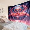 Love Birds In Heart Tapestry Room Decoration Wall Hanging for Living Room Bedroom, Dormitory, Birthday and Christmas Gifts