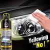Professional Headlight Restorer – Removes Yellowing, Oxidation & Fogging – Abrasive Lens Polish for Brighter Headlights – Durabl