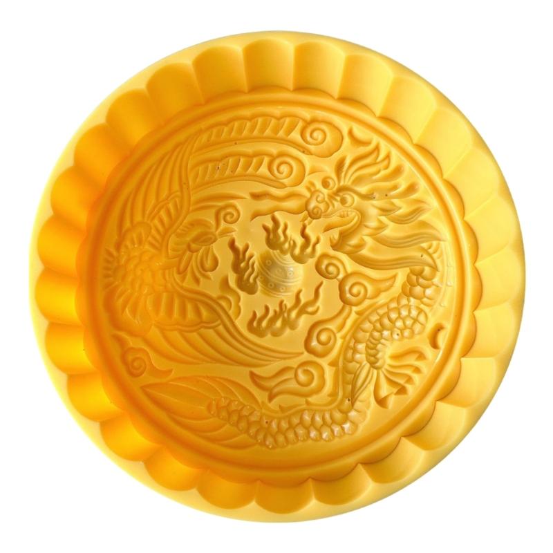 Hand Pressed Mooncakes Mould Large Traditional Festival Treats Mold Dessert Mold Kitchen Tool for Baking Enthusiasts