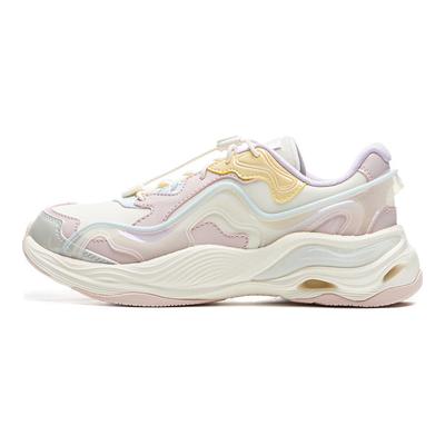 Li Ning Comfortable Simple Non-Slip Wear-Resistant Low-Top Casual Shoes Kids Sneakers YKCU168-12