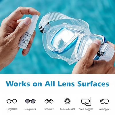 Anti Fog Spray for Car Windshield Glass, Eyeglass Lens and Mirror, Multi-Purpose Defogger Cleaner and Protective Coating Agent
