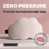 3D Cute Ice Silk Sleep Eye Mask: Soft, Light-Blocking, Non-Constricting, Hanging Ear Design for Girls and Students
