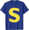 Letter S Chipmunk Funny Group Matching Halloween Unisex T-Shirt