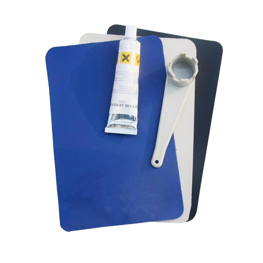 Kayak Repair Patches Kayak Air Valve Wrench Kayak Repair Kit PVC Repair Patches for Swimming Pool Raft Water Toys Accessories