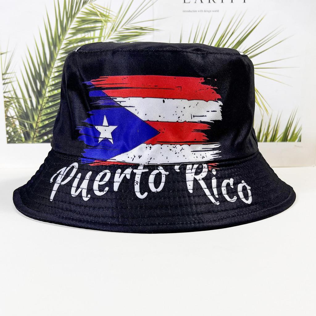 Ausgebleichte Print Flache Kappe Mit Breiter Krempe Sonnenschutz Für Outdoor-Fans