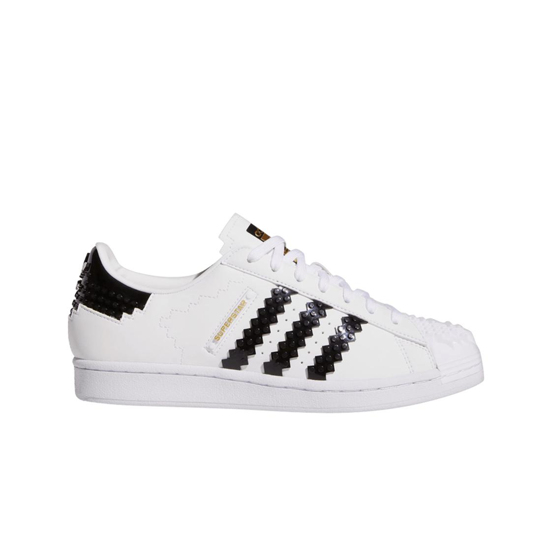 

Adidas x Lego Superstar White Black GW5270 Mens Sneakers